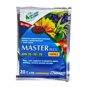 Комплексное удобрение Мастер Валагро | Master NPK 20.20.20 Valagro (Италия) 20 г